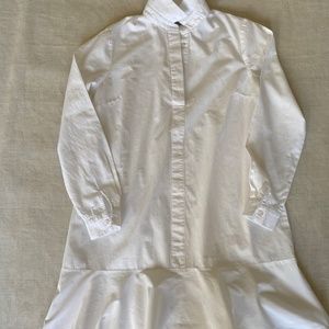 ASOS White Cotton Dress/Shirt